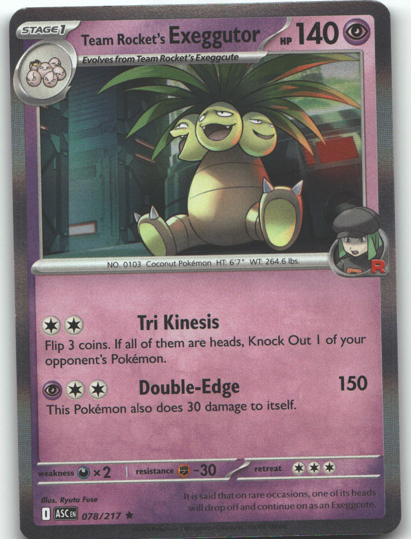 Team Rocket's Exeggutor