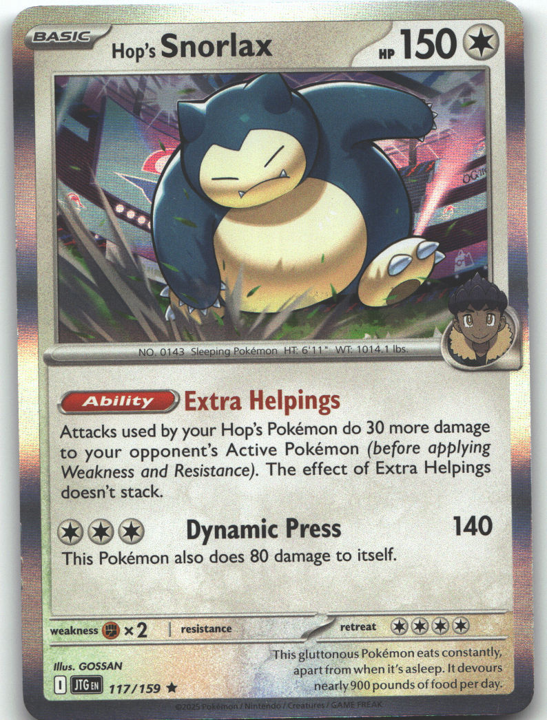 Hop's Snorlax
