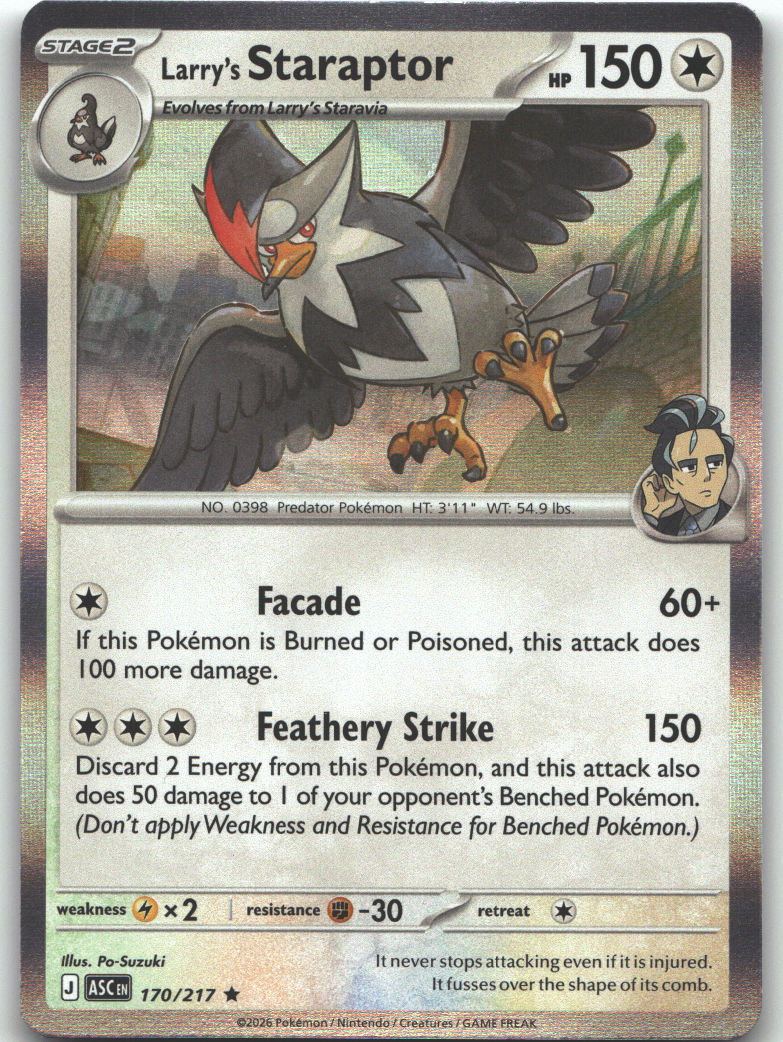 Larry's Staraptor - 170/217