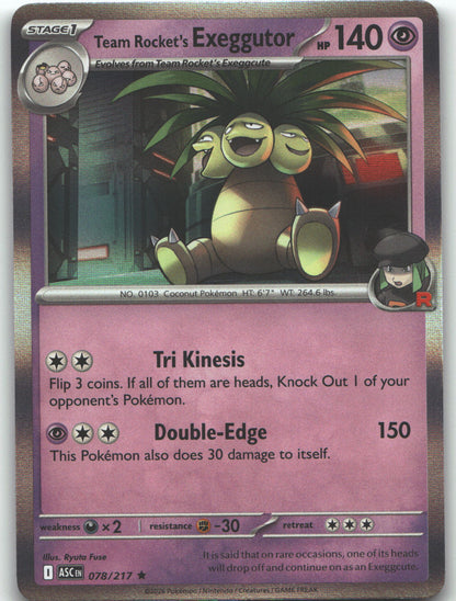 Team Rocket's Exeggutor