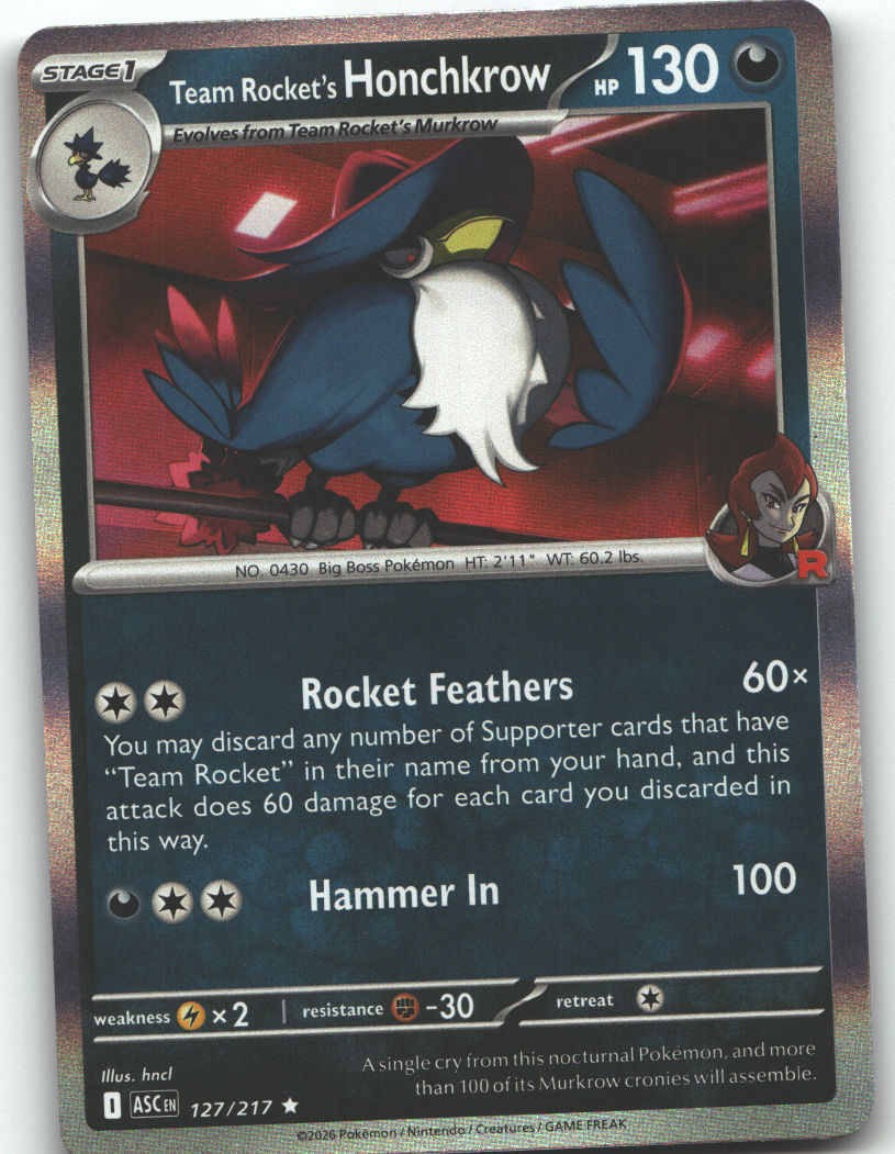 Team Rocket's Honchkrow
