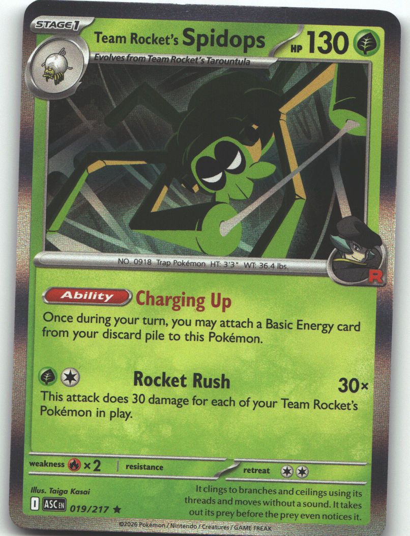 Team Rocket's Spidops