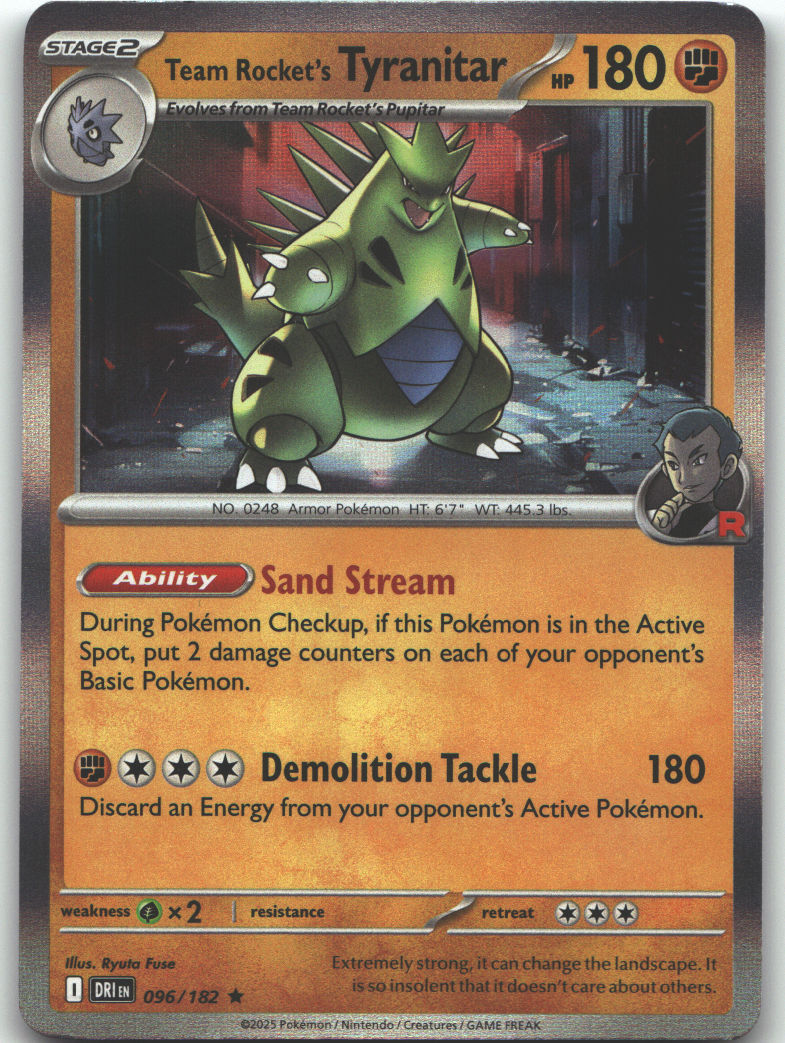 Team Rocket's Tyranitar