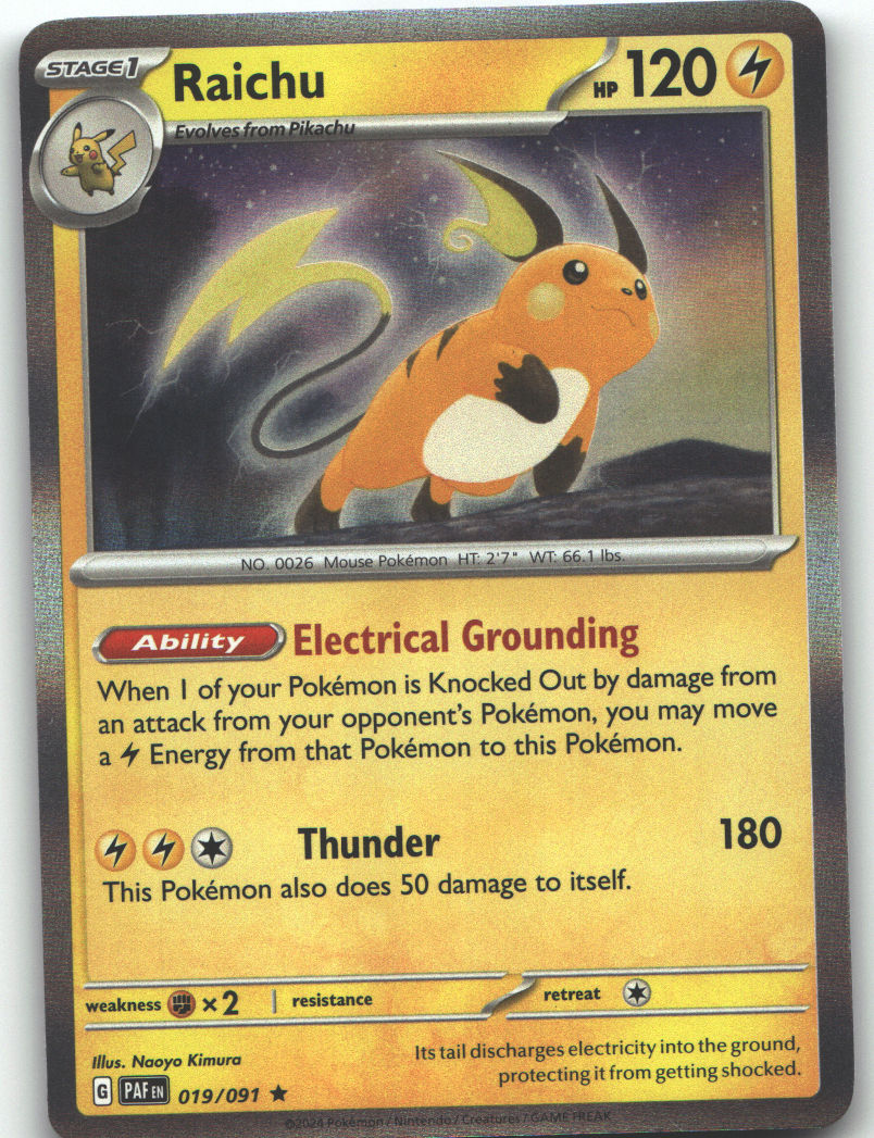 Raichu - 019/091