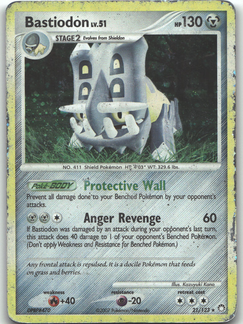 Bastiodon - 21/123 (DP Mysterious Treasures)