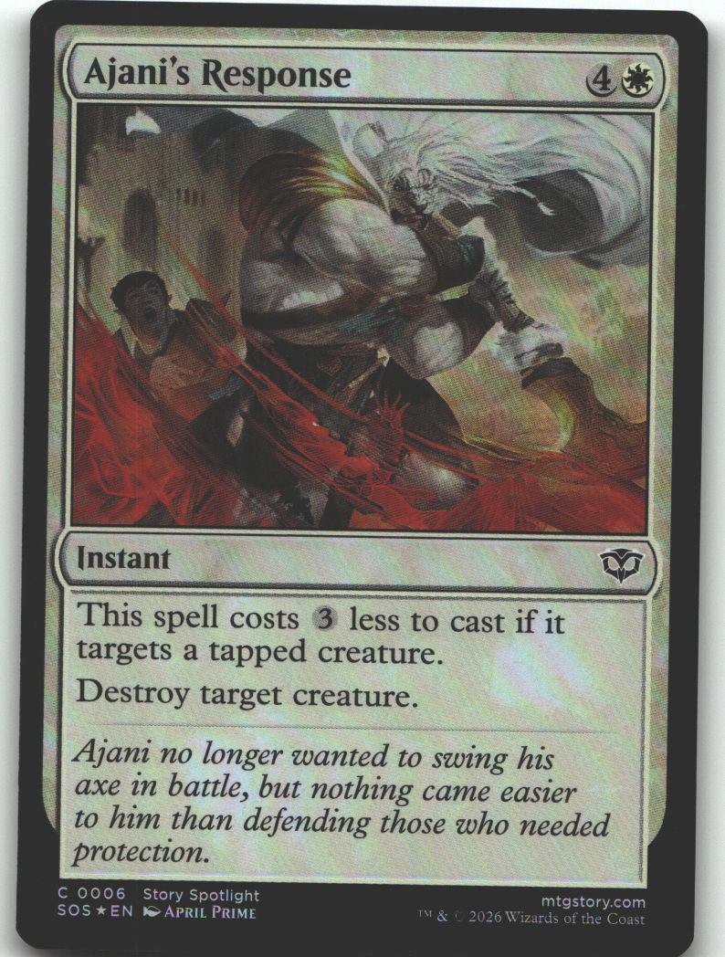 Ajani's Response