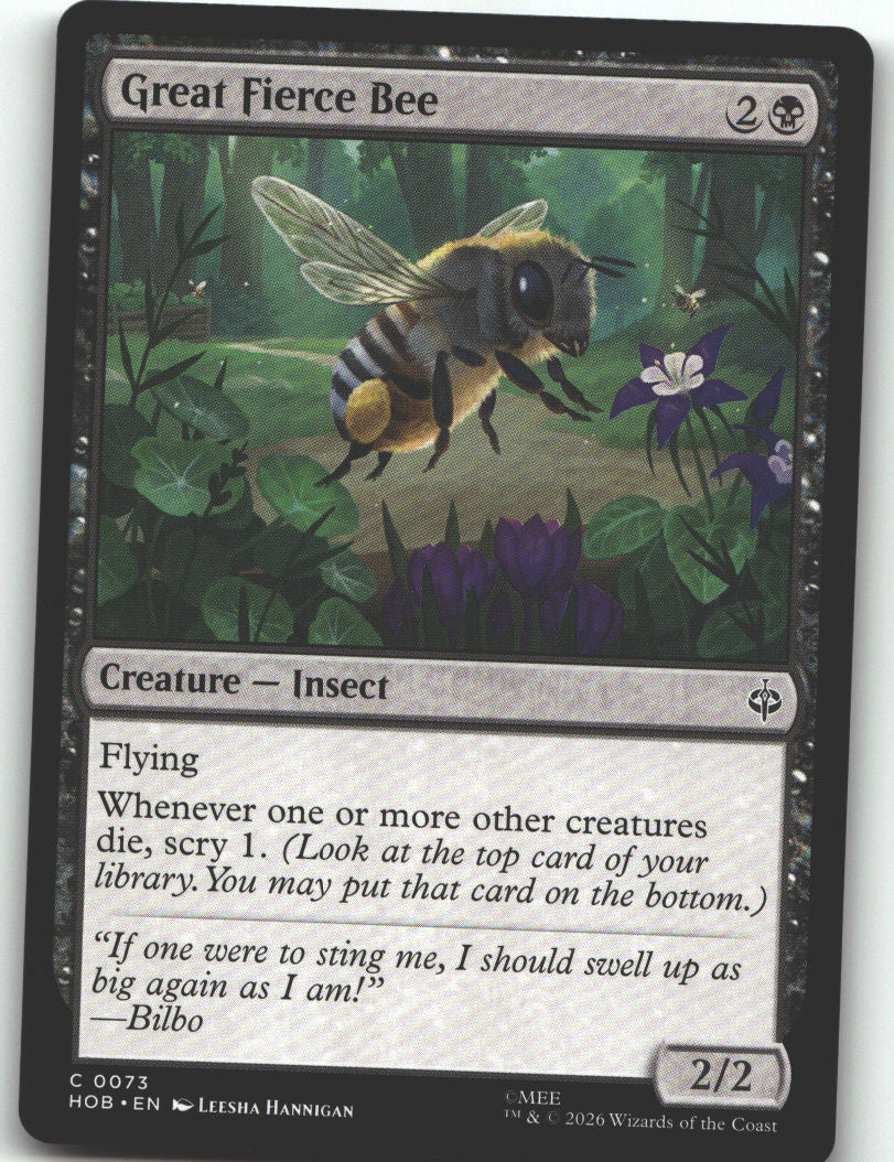 Great Fierce Bee