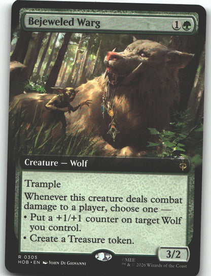 Bejeweled Warg (Extended Art)