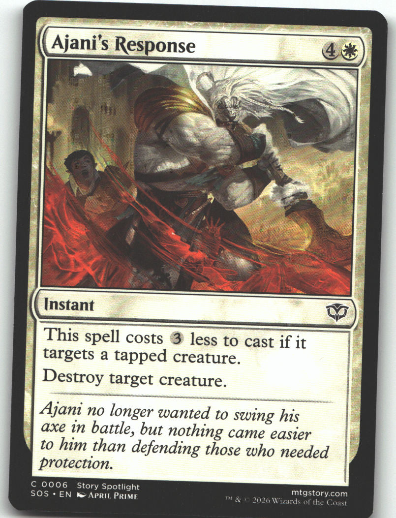 Ajani's Response