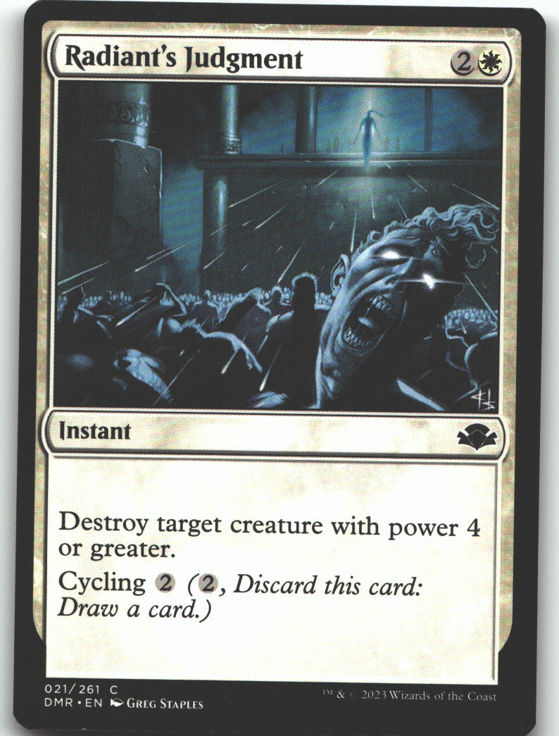 Radiant's Judgment
