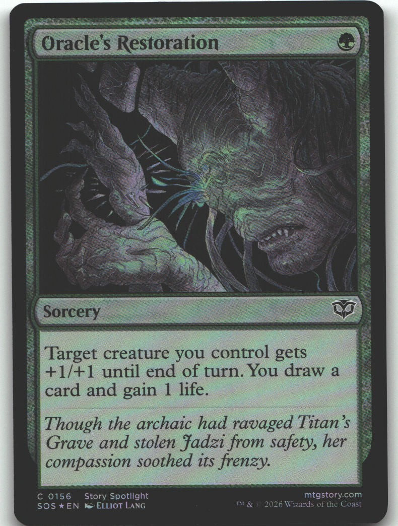 Oracle's Restoration