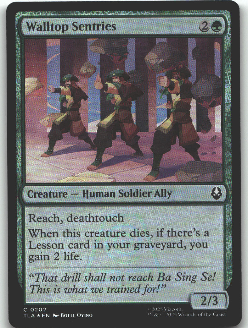 Walltop Sentries