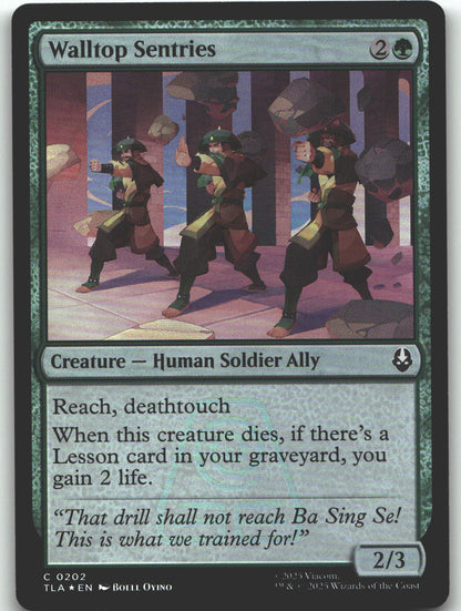 Walltop Sentries