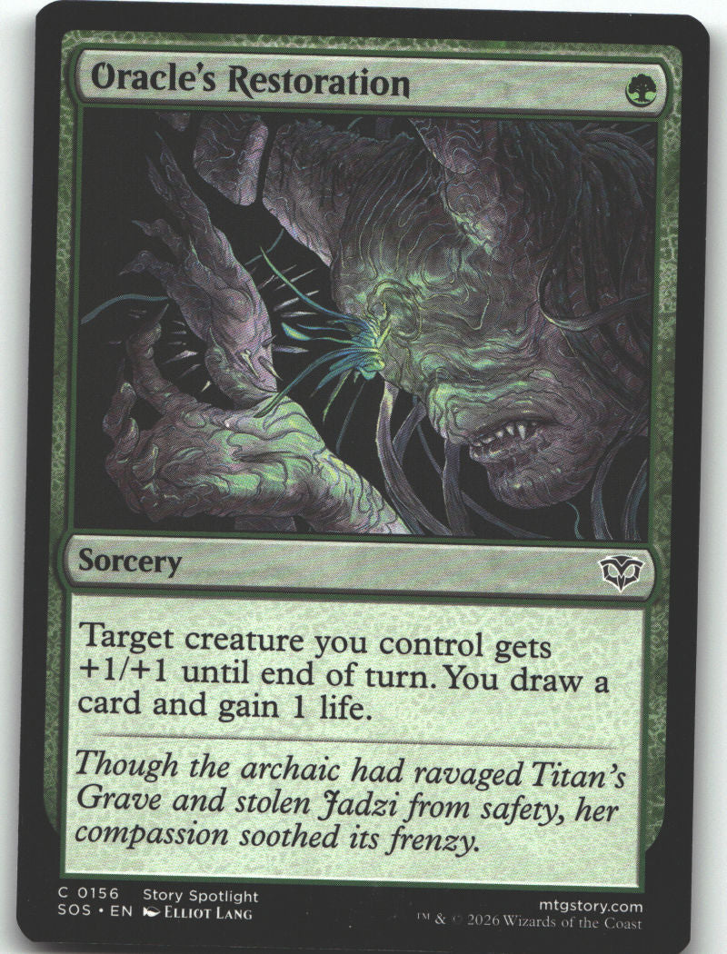 Oracle's Restoration