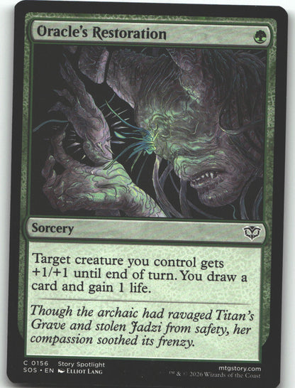 Oracle's Restoration