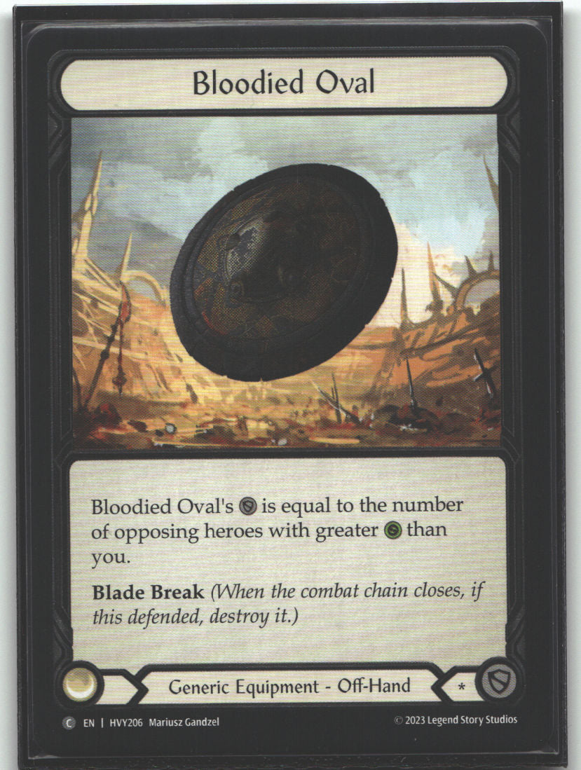 Bloodied Oval