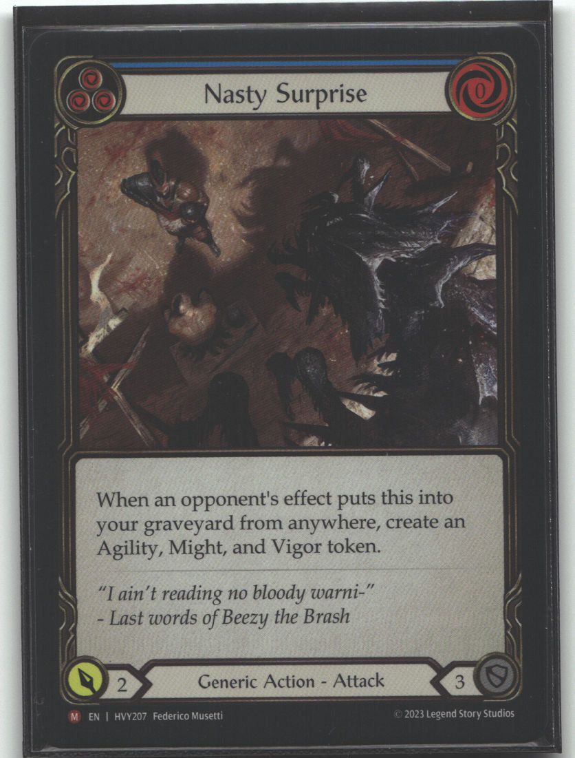 Nasty Surprise