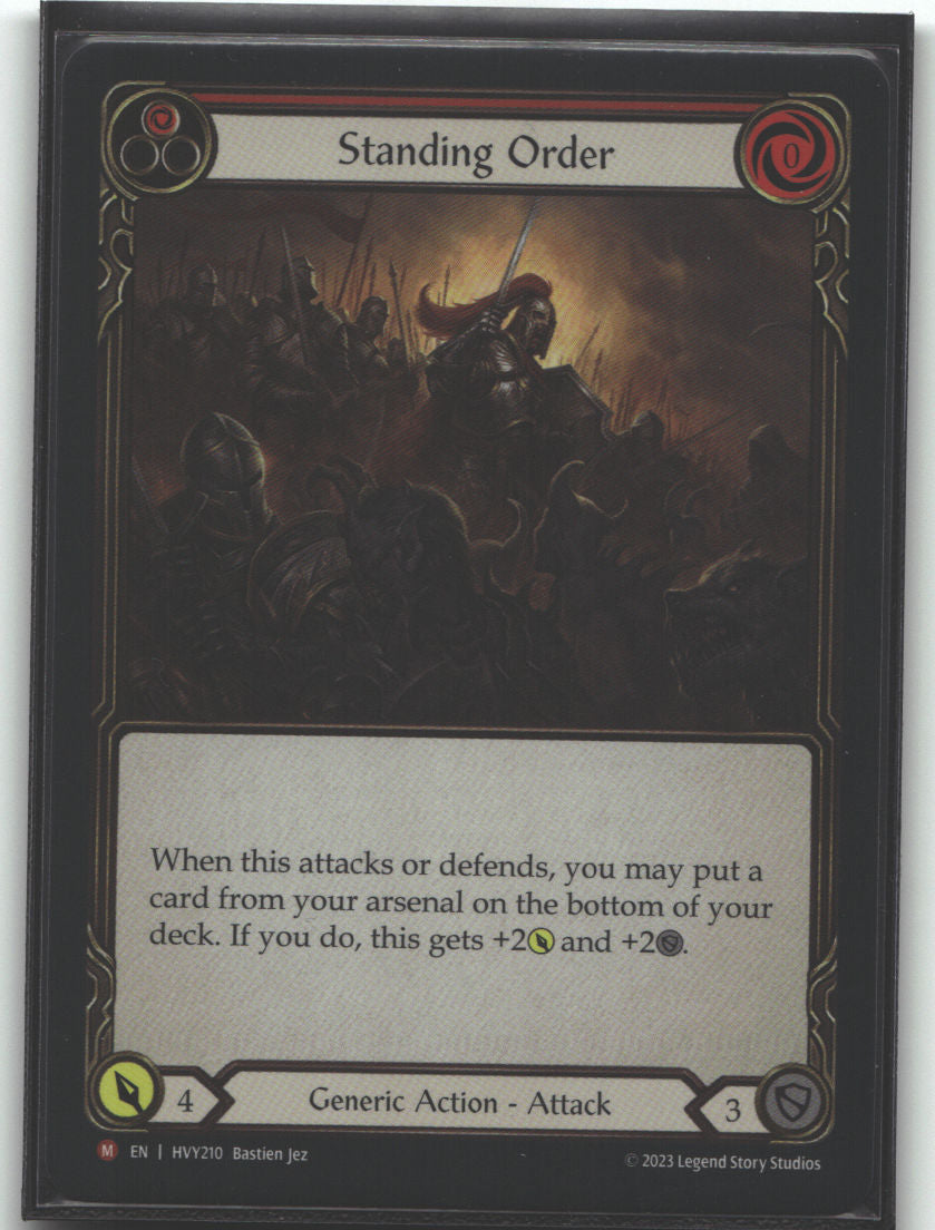 Standing Order
