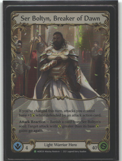 Ser Boltyn, Breaker of Dawn - HER039