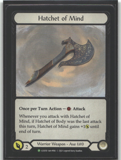 Hatchet of Mind - LGS050