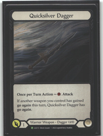 Quicksilver Dagger - LGS112