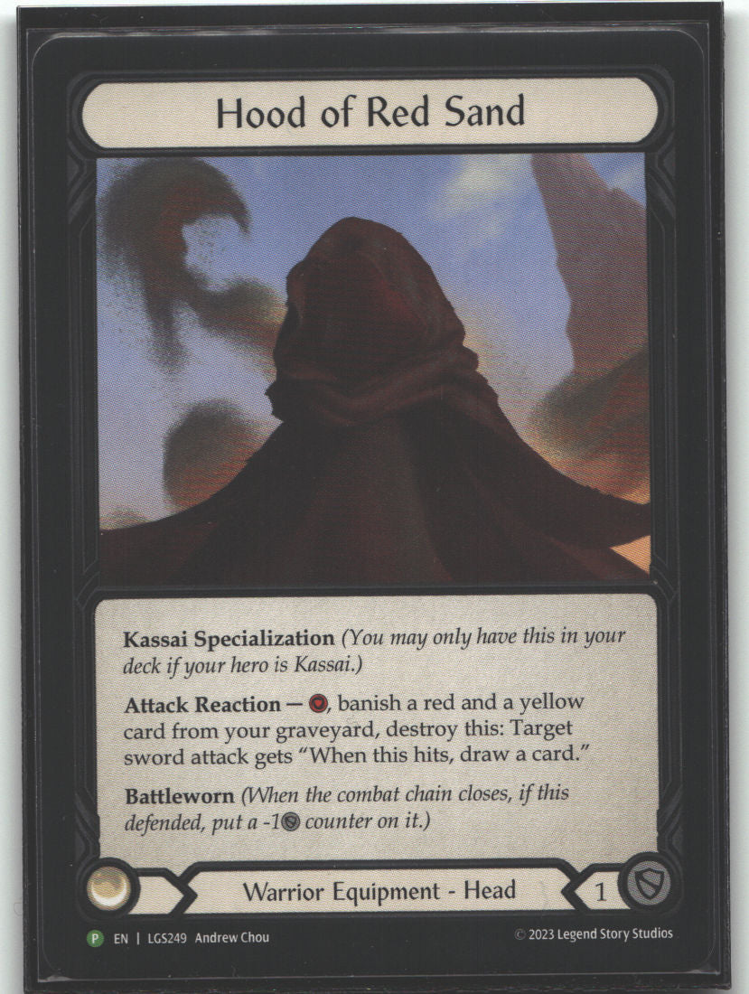 Hood of Red Sand - LGS249