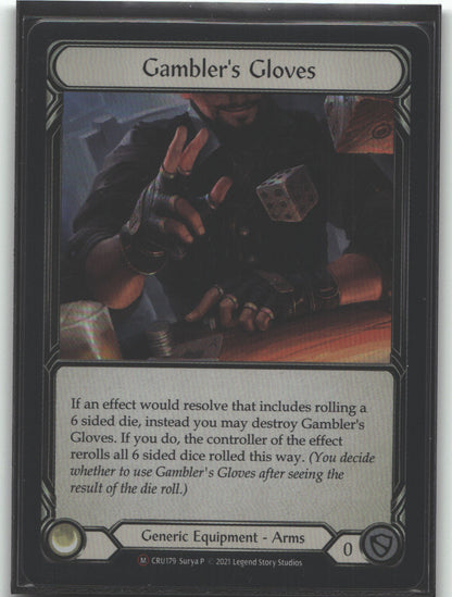 Gambler's Gloves