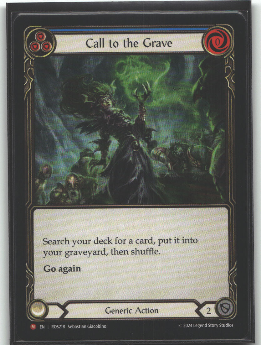 Call to the Grave