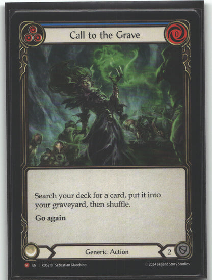 Call to the Grave