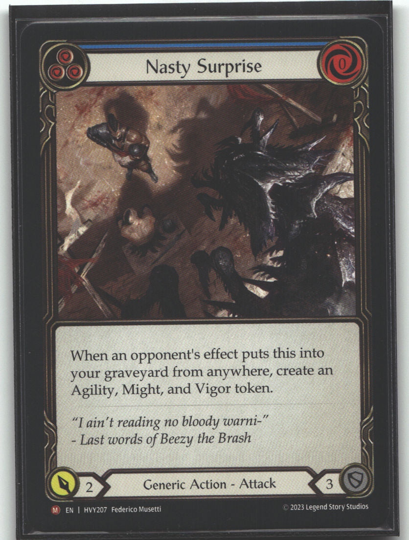 Nasty Surprise