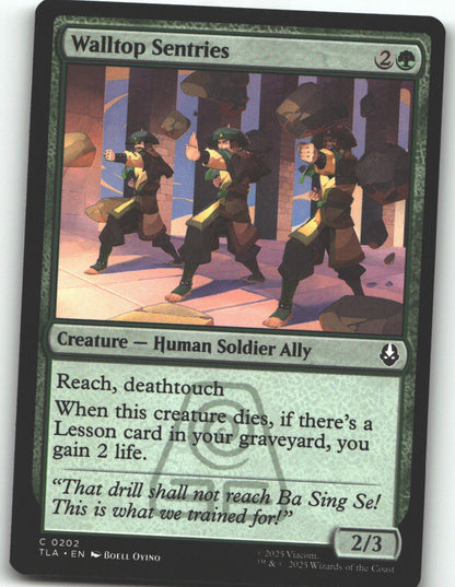Walltop Sentries