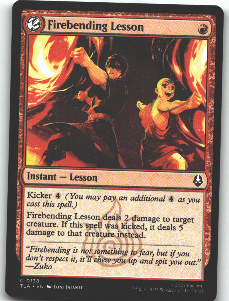 Firebending Lesson