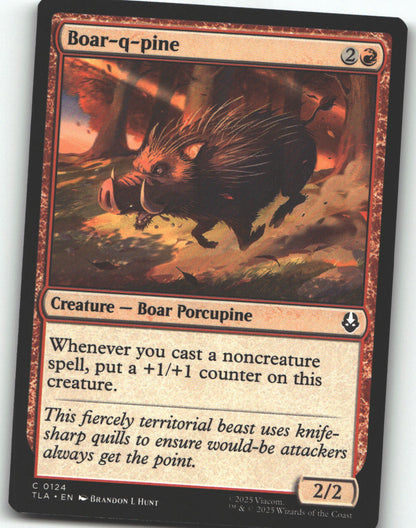 Boar-q-pine