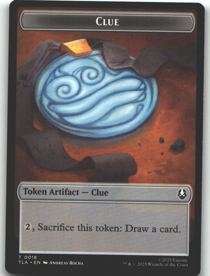 Clue (0018) // Food (0021) Double-Sided Tokens