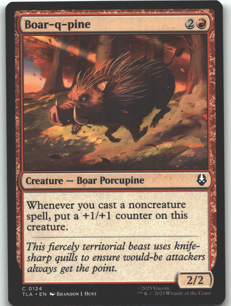 Boar-q-pine