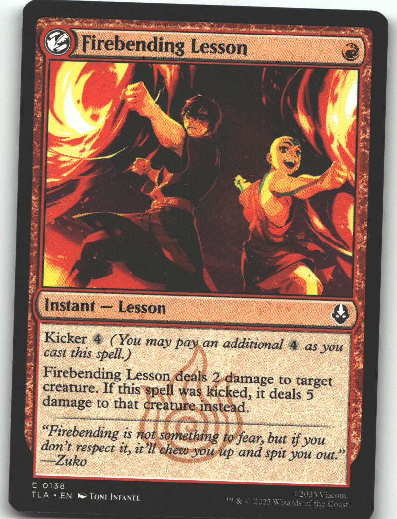 Firebending Lesson
