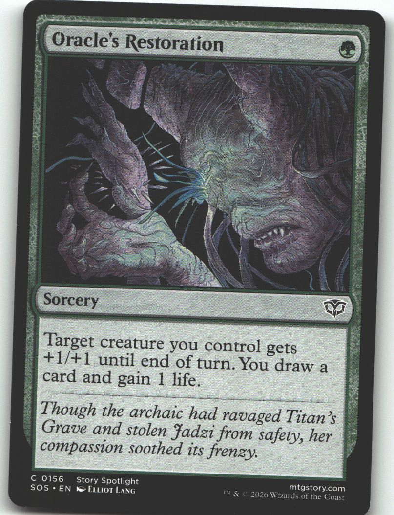 Oracle's Restoration