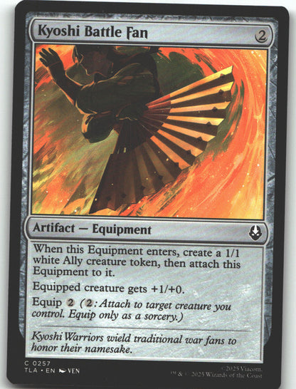 Kyoshi Battle Fan