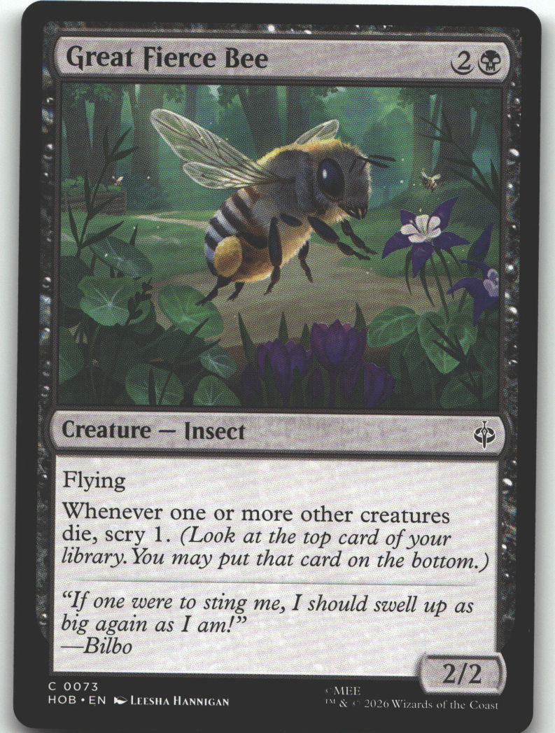 Great Fierce Bee