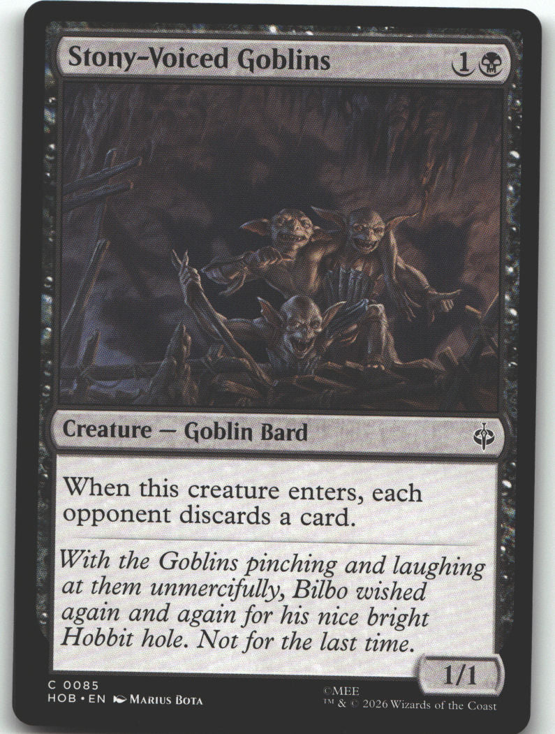 Stony-Voiced Goblins