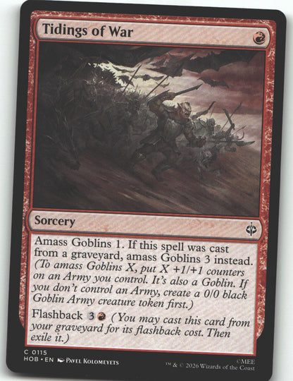 Tidings of War
