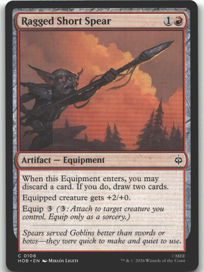 Ragged Short Spear