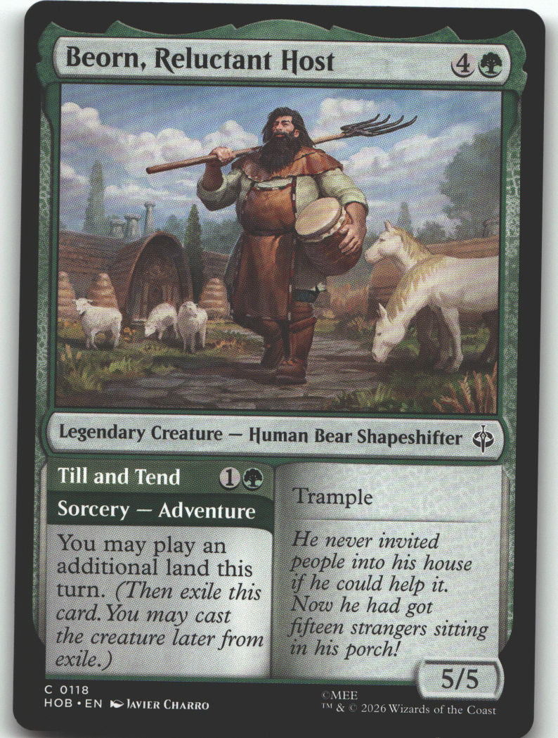 Beorn, Reluctant Host