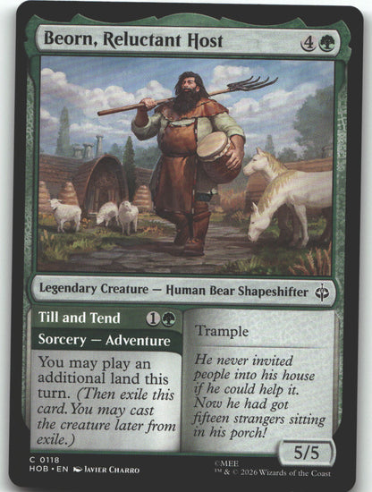 Beorn, Reluctant Host