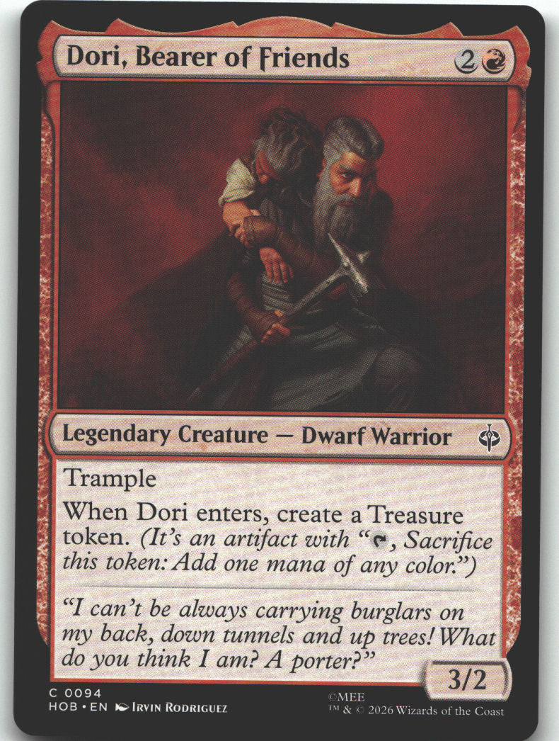 Dori, Bearer of Friends