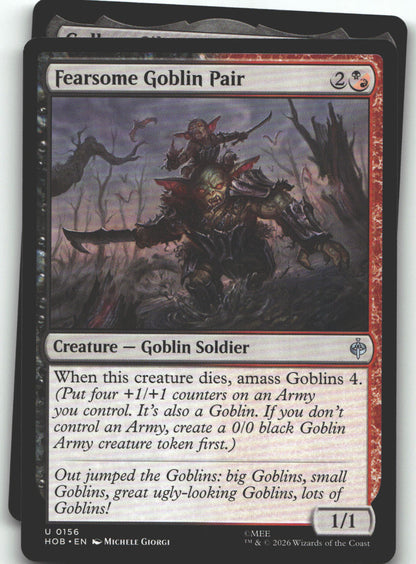 Fearsome Goblin Pair