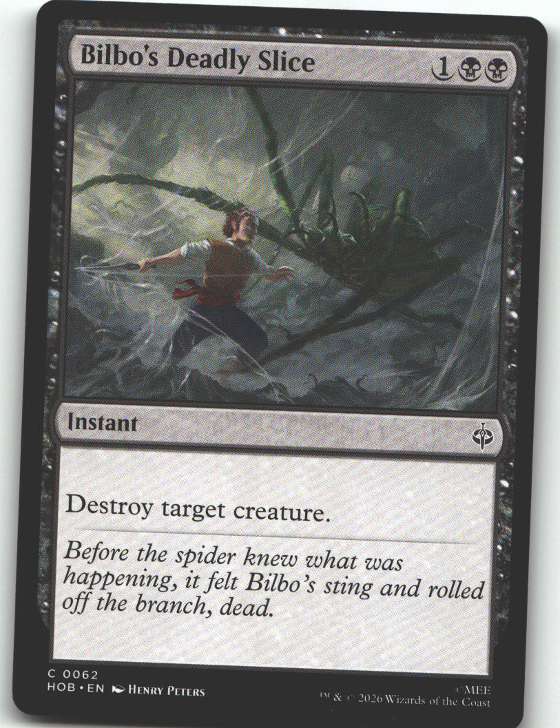Bilbo's Deadly Slice