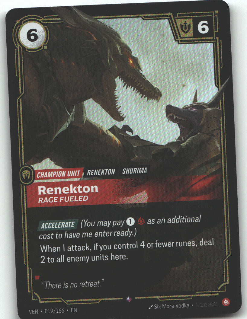 Renekton, Rage Fueled