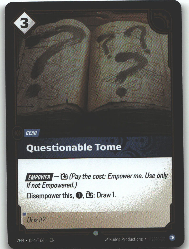 Questionable Tome