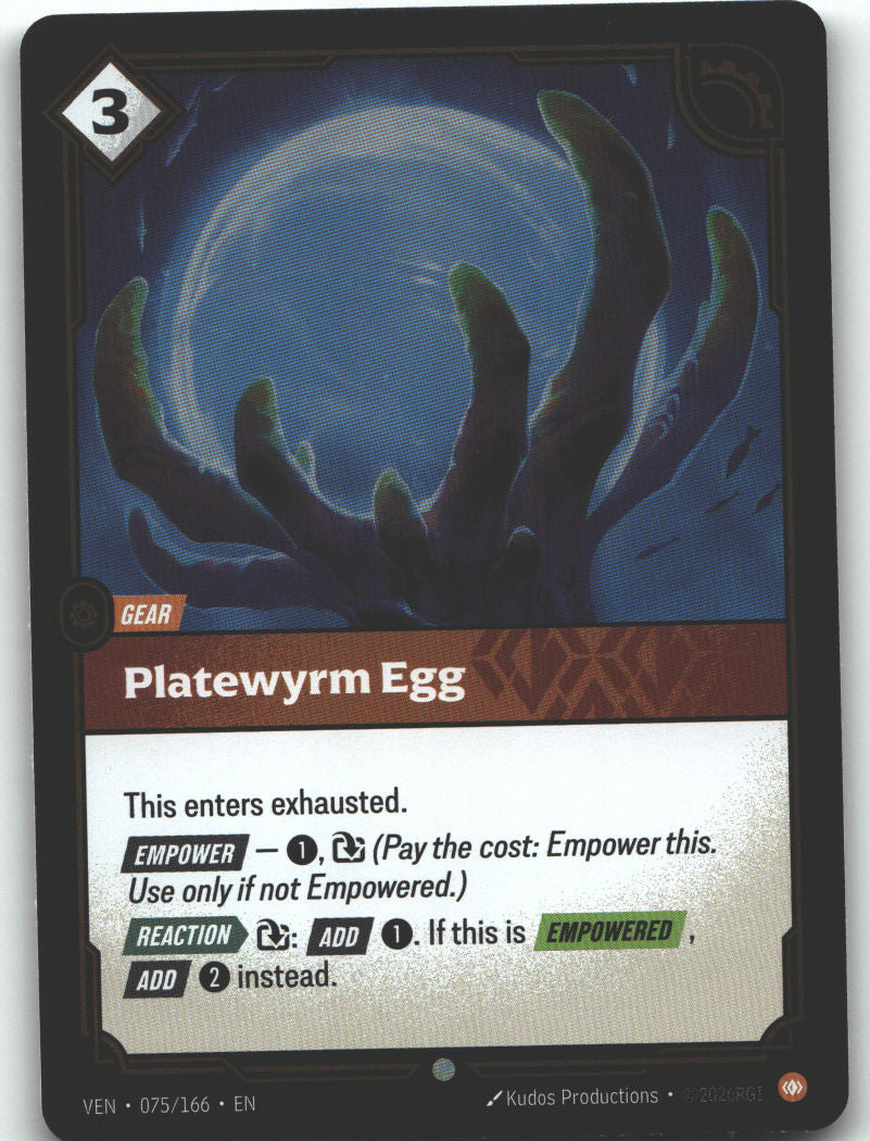 Platewyrm Egg